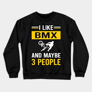 3 People BMX Crewneck Sweatshirt